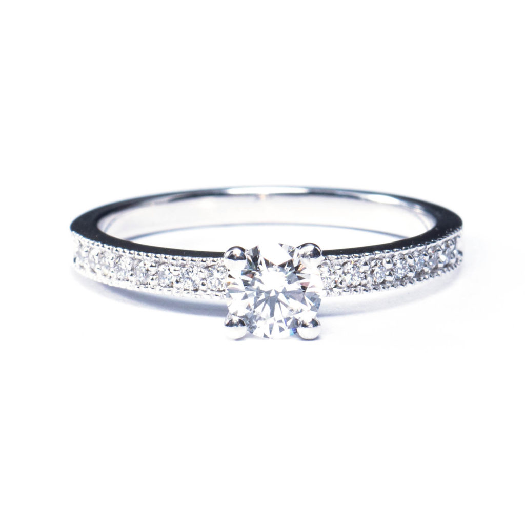 Engagement Ring Antwerp Diamond Band